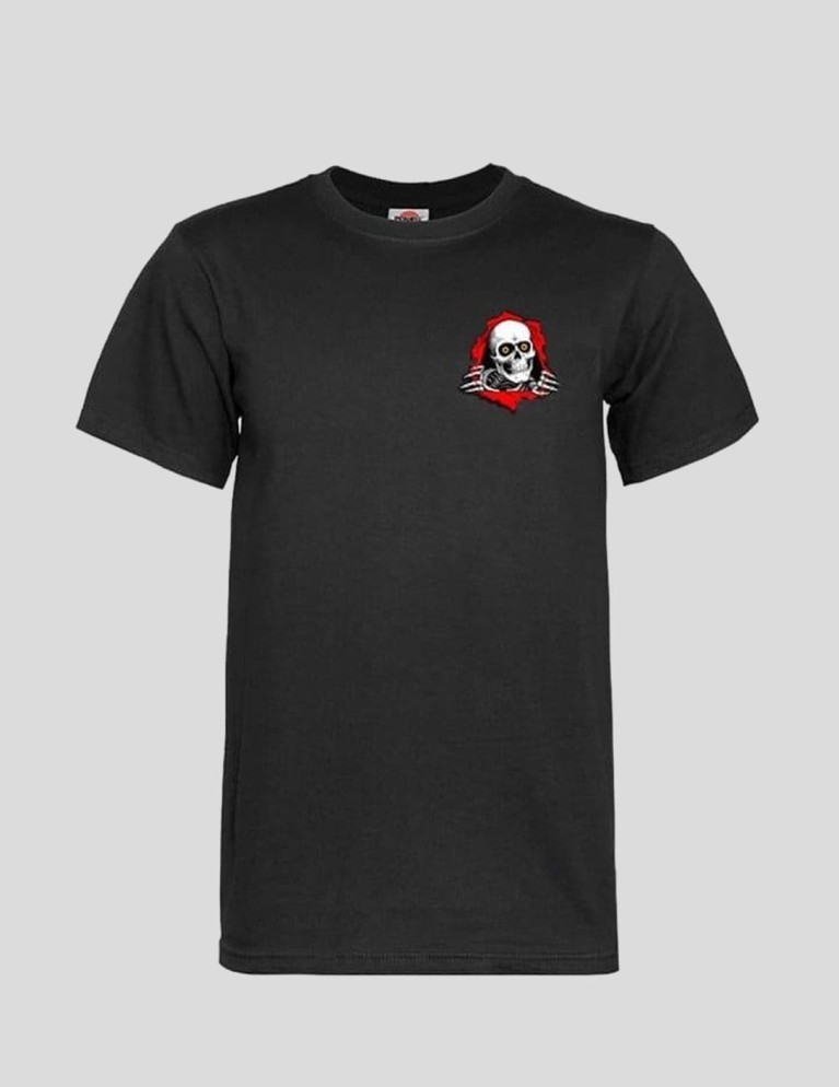 T-shirt POWELL PERALTA ripper sostenere il vostro locale tee nero
